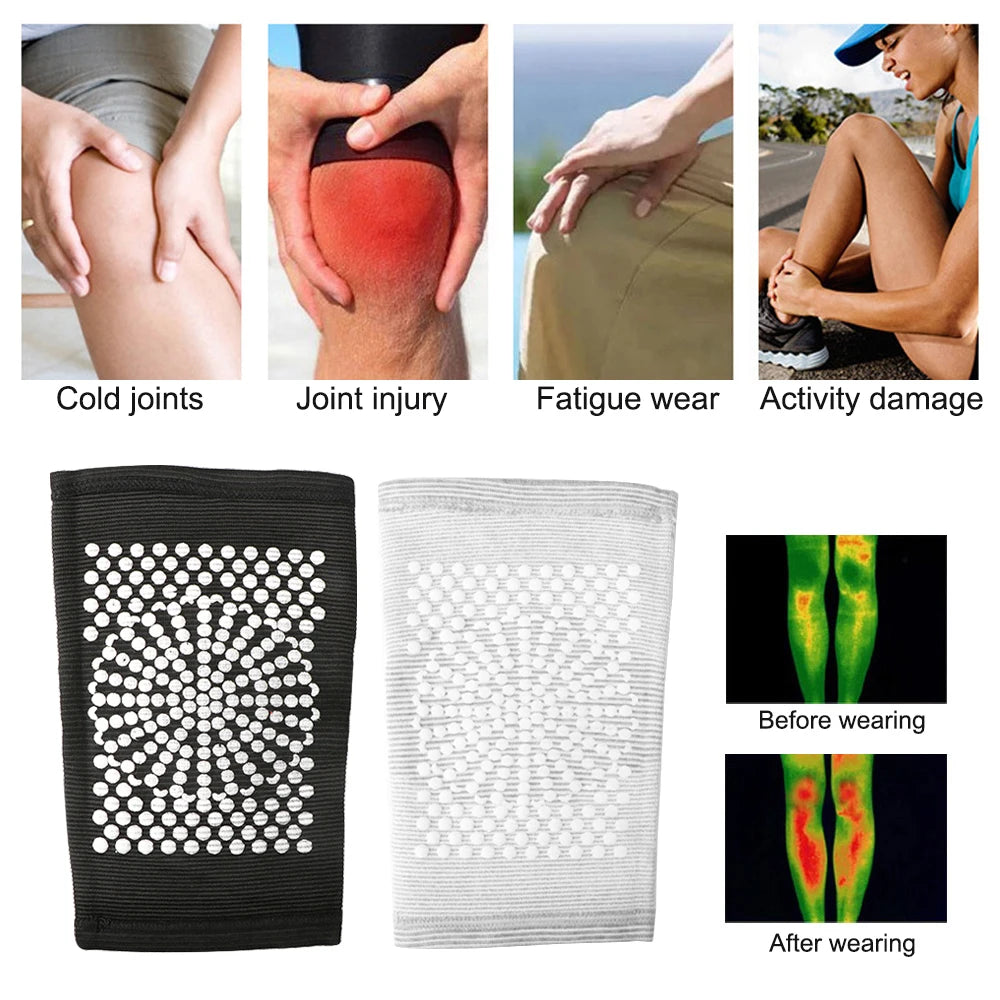 Self-Heating Knee Support Pads (1 Pair) – Warm Compression for Joint Comfort