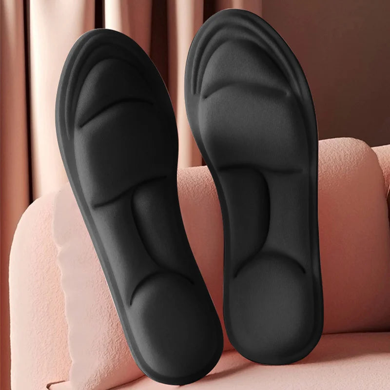 5D Memory Foam Insoles – Breathable Cushioned Support for Sports & Daily Wear