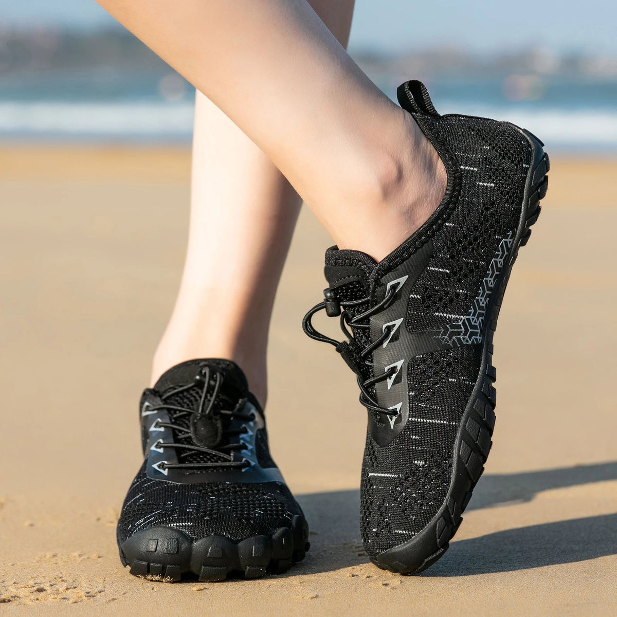 Unisex Wide Barefoot Shoes – Lightweight Minimalist Trail & Walking Sneakers