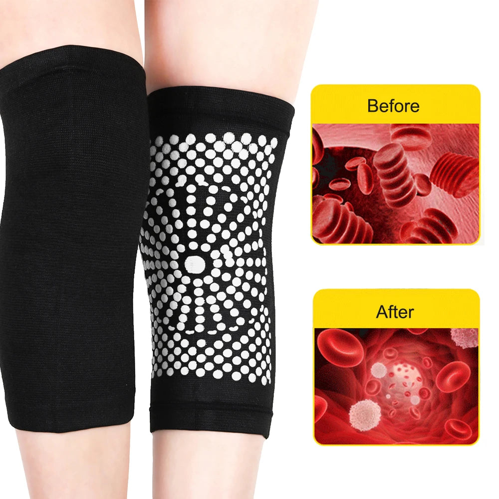 Self-Heating Knee Support Pads (1 Pair) – Warm Compression for Joint Comfort