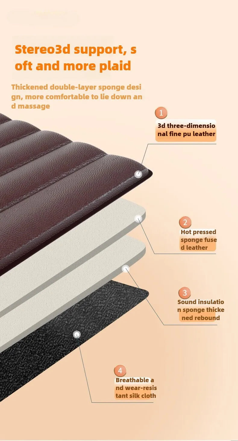 Full Body Massage Mat with Heat – Airbag Compression & Vibration Massage Cushion