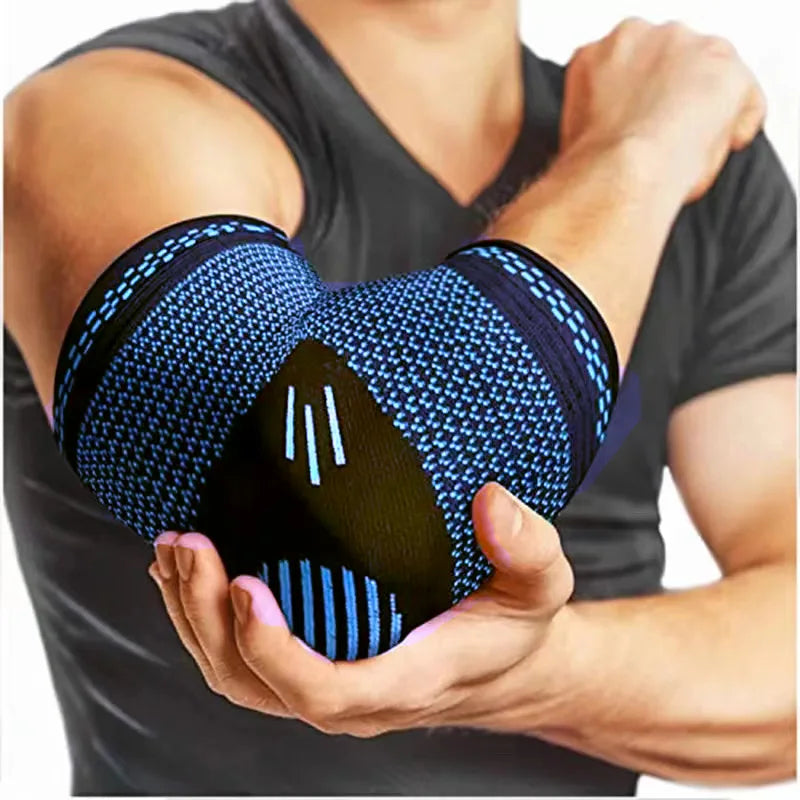 Compression Elbow Sleeve – Breathable Elastic Support for Sports