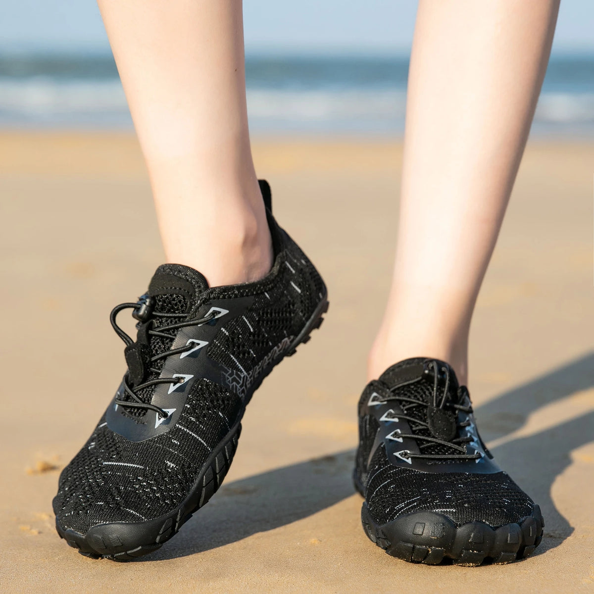 Unisex Wide Barefoot Shoes – Lightweight Minimalist Trail & Walking Sneakers