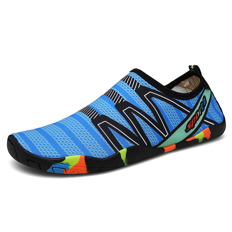 Unisex Aqua Water Shoes – Quick-Dry Barefoot Beach & Swim Sneakers