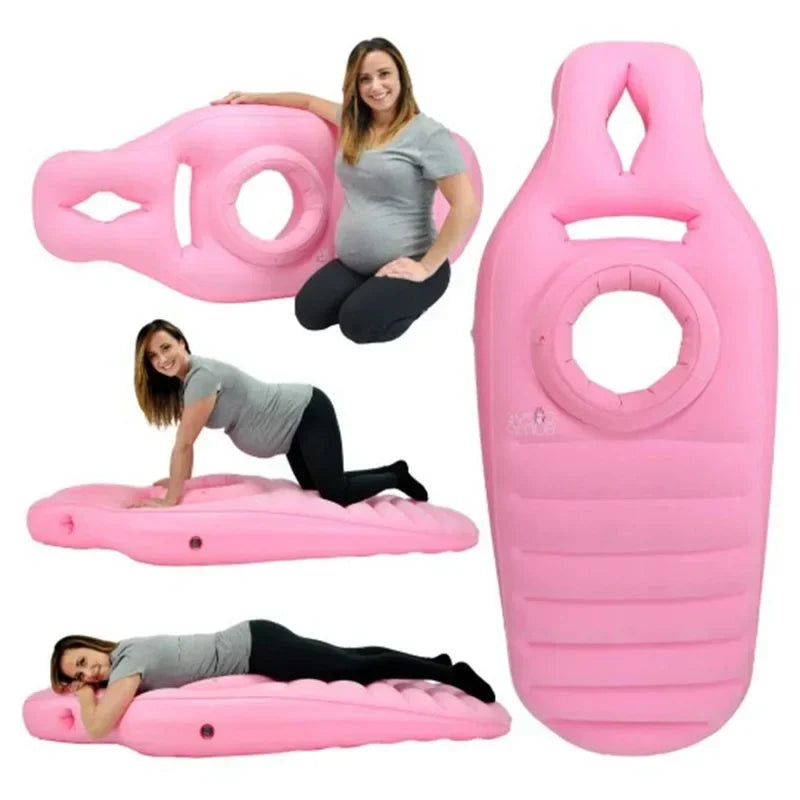 Inflatable Pregnancy Pillow & Support Mat – Comfortable Maternity Sleeping Cushion