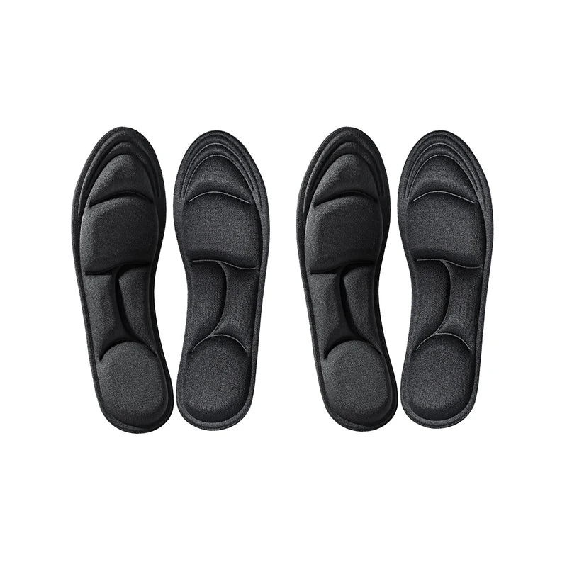 5D Memory Foam Insoles – Breathable Cushioned Support for Sports & Daily Wear
