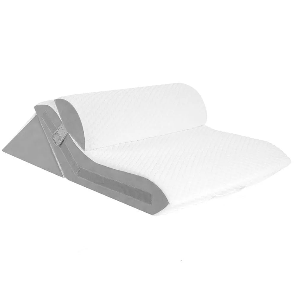 Adjustable Folding Wedge Pillow – Elevated Back Support for Comfortable Sleep