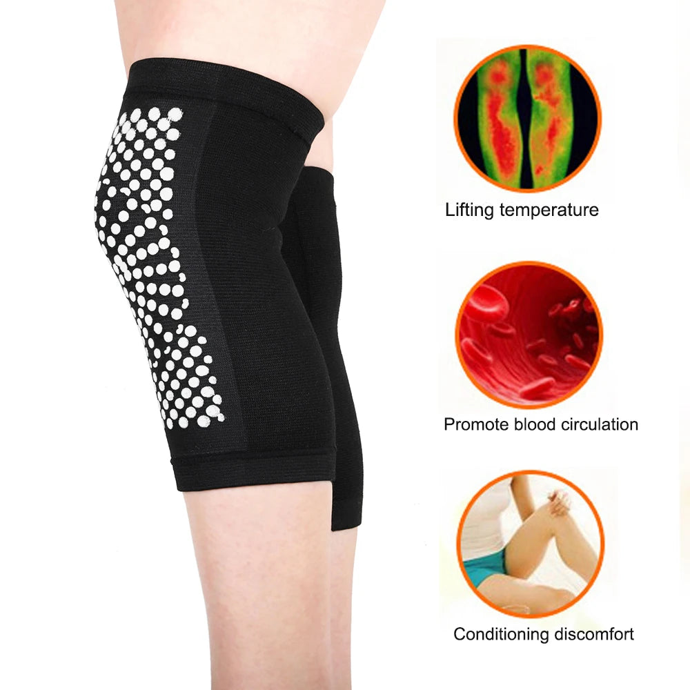 Self-Heating Knee Support Pads (1 Pair) – Warm Compression for Joint Comfort