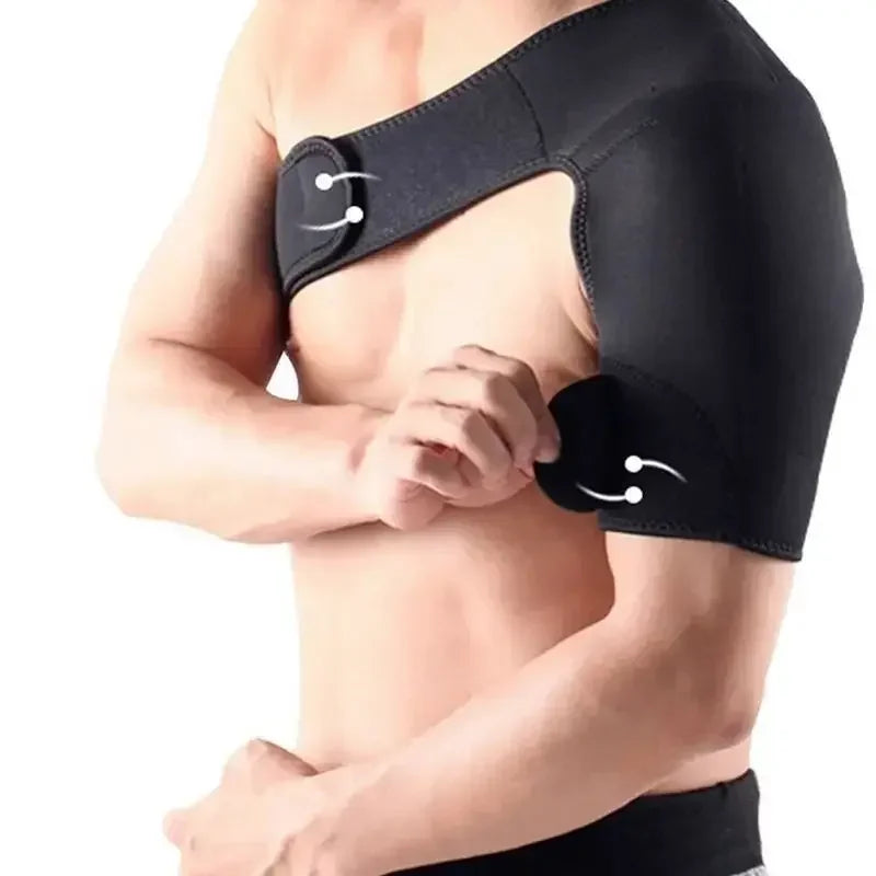 Adjustable Shoulder Support Brace – Compression Fit for Left or Right Shoulder
