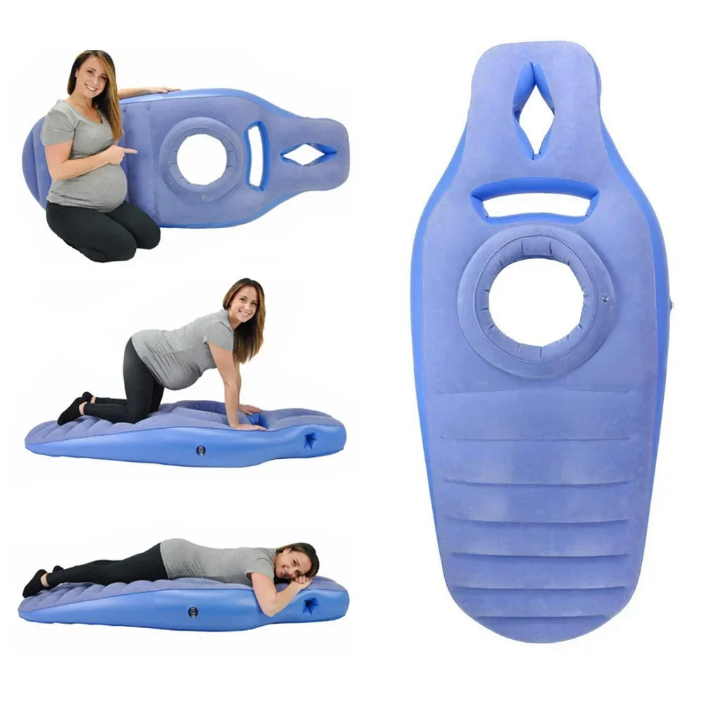 Inflatable Pregnancy Pillow & Support Mat – Comfortable Maternity Sleeping Cushion