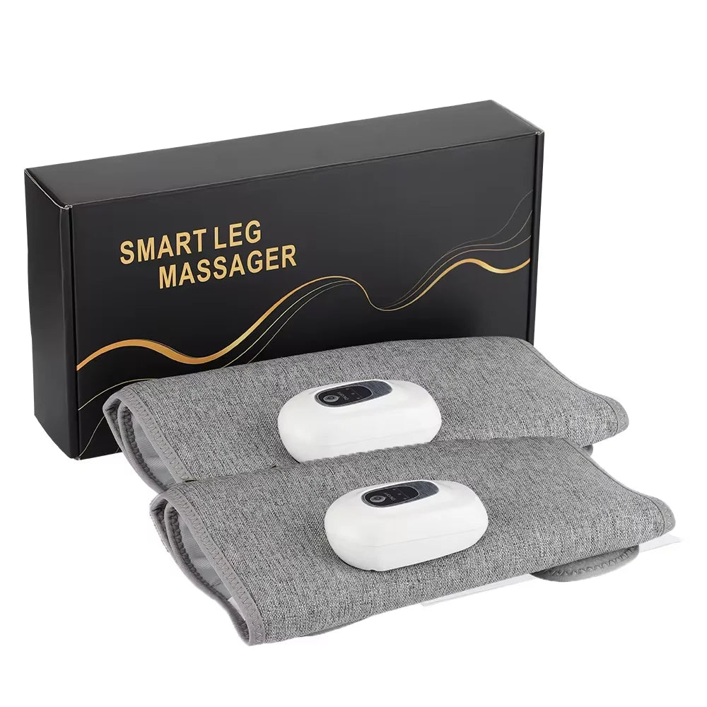 360° Air Compression Leg Massager – Wireless Calf Muscle Recovery