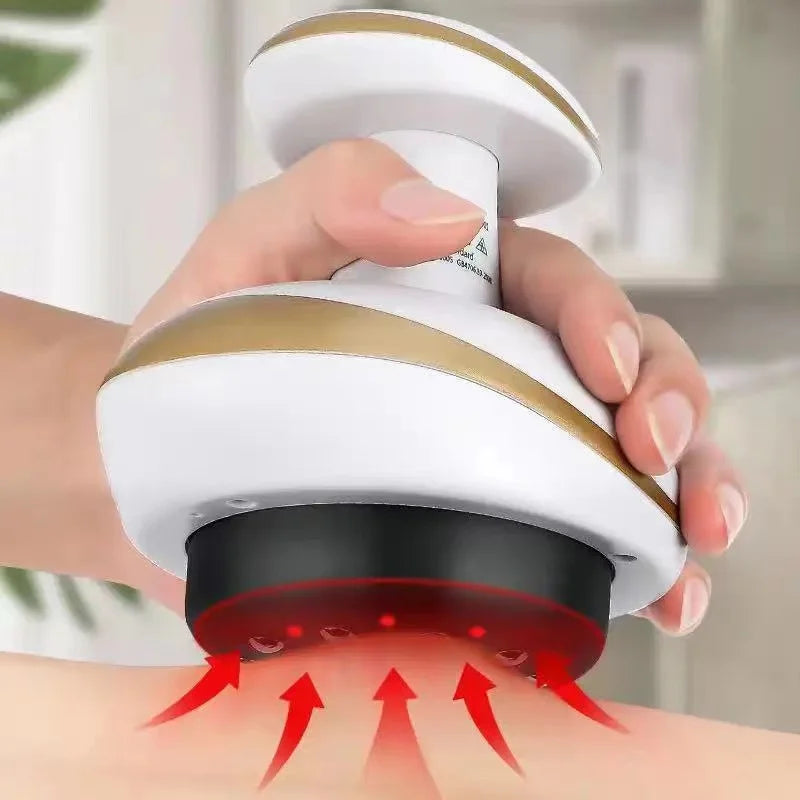 Electric Cupping Massager with Heat – Vacuum Therapy & Body Relaxation Device