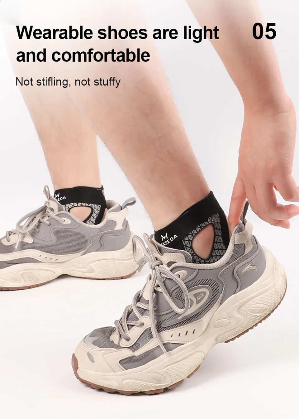 Adjustable Strap Ankle Support Brace – Ultra-Thin Compression Stabilizer