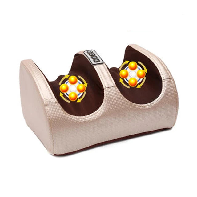 Shiatsu Foot & Calf Massager – Heated Kneading Relief for Tired Muscles