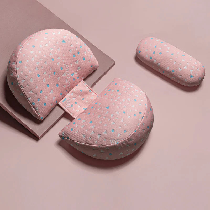 Adjustable Pregnancy Body Pillow Set – Maternity Support Cushion for Side Sleepers