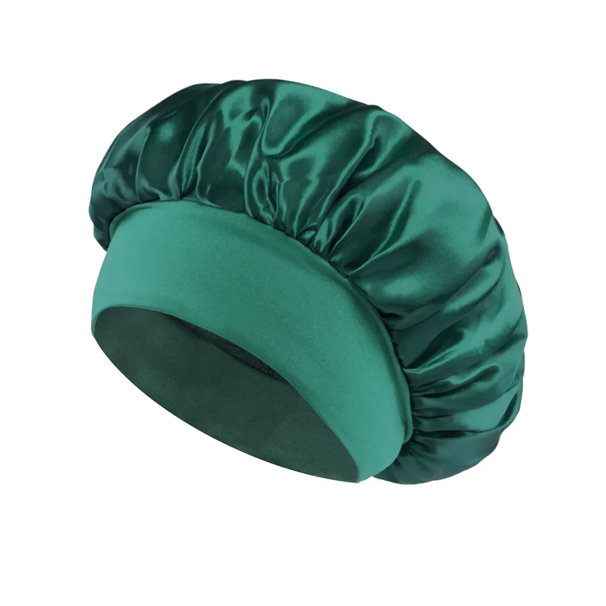 Women’s Satin Hair Bonnet – Soft Elastic Sleep Cap for Hair Care