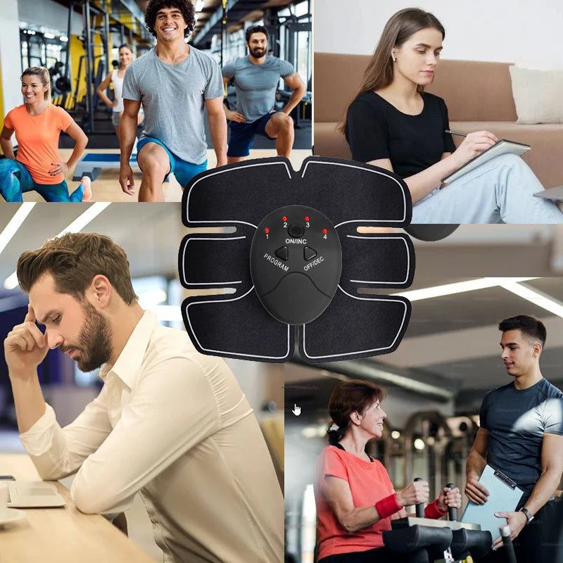 EMS Muscle Stimulator Belt – Wireless Ab, Arm & Leg Training Device