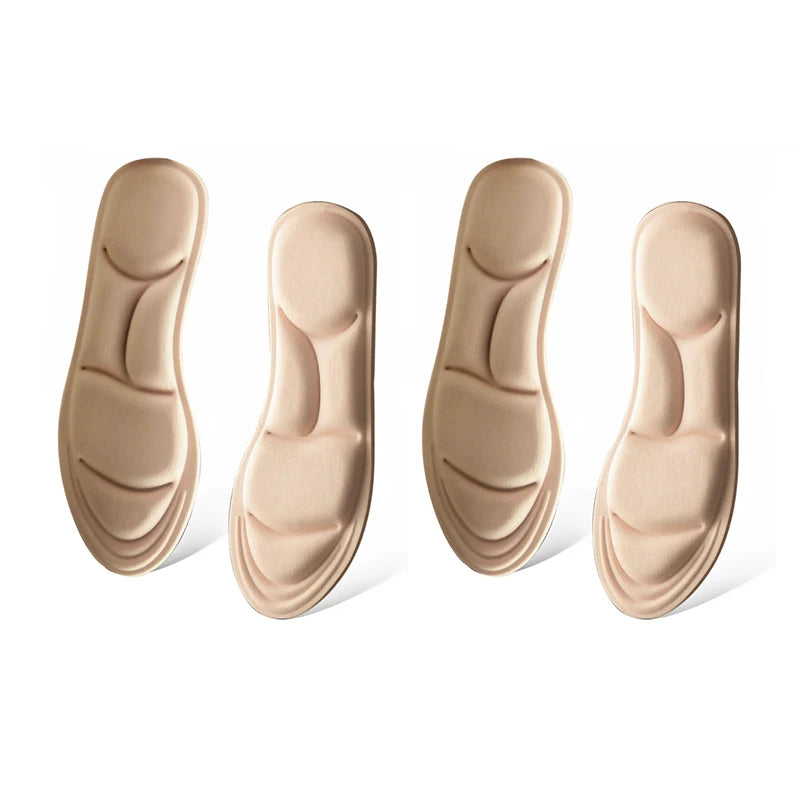 5D Memory Foam Insoles – Breathable Cushioned Support for Sports & Daily Wear