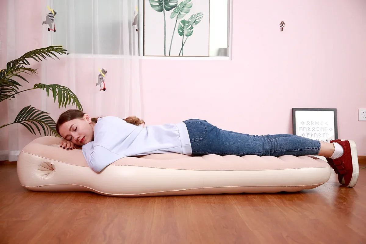 Inflatable Pregnancy Pillow & Support Mat – Comfortable Maternity Sleeping Cushion