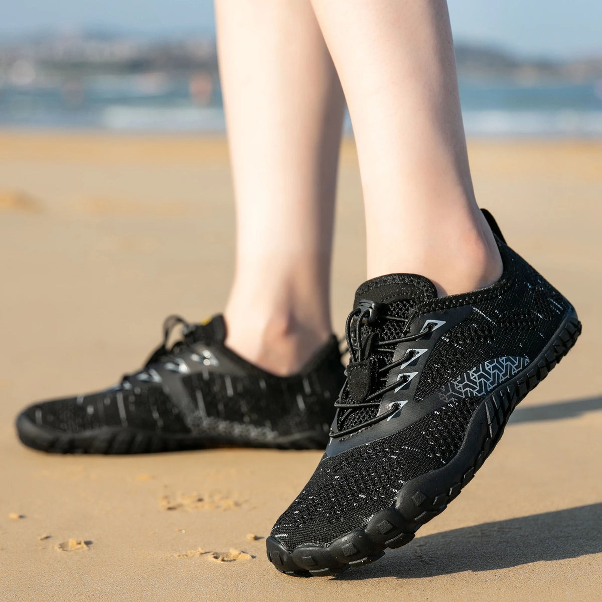 Unisex Wide Barefoot Shoes – Lightweight Minimalist Trail & Walking Sneakers