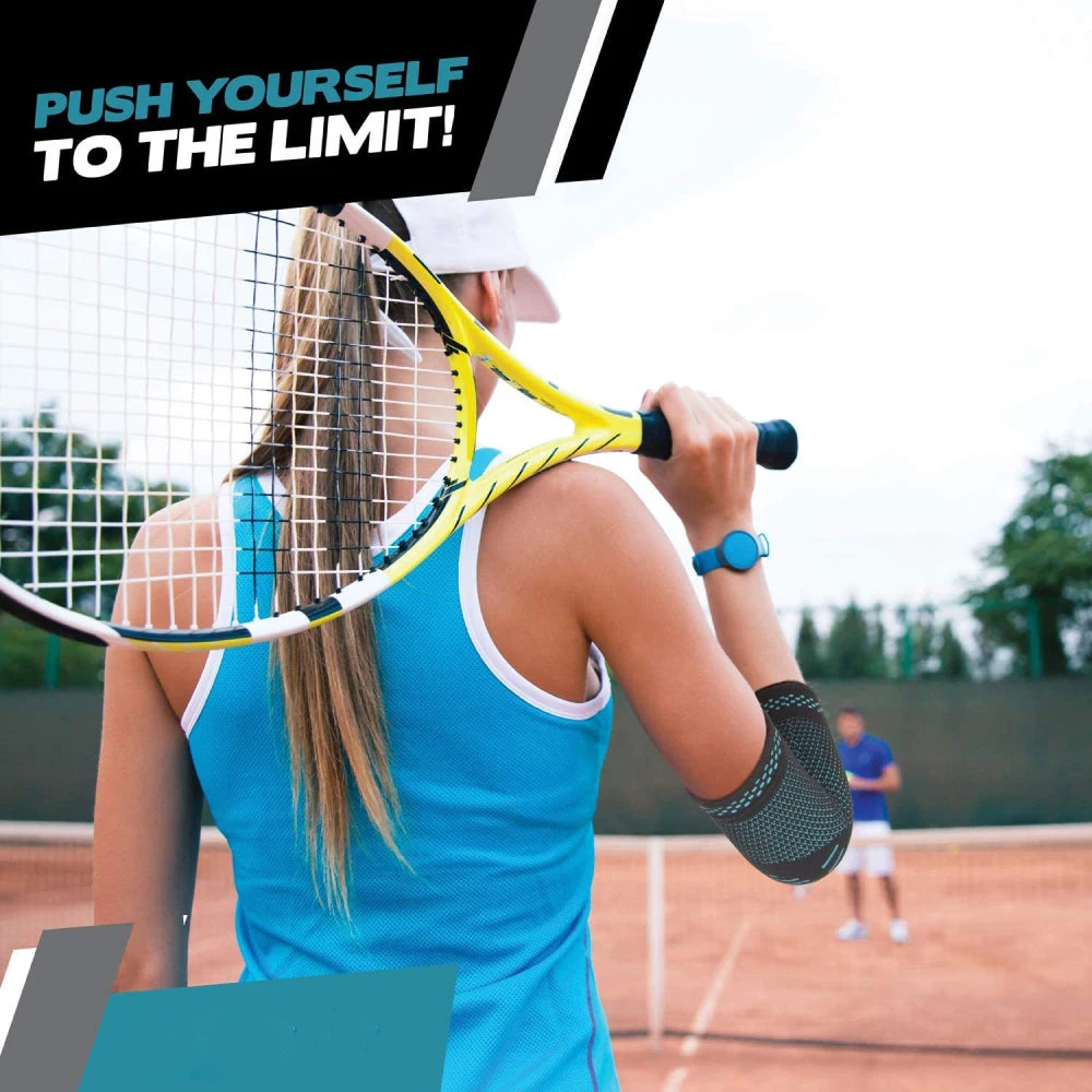 Compression Elbow Sleeve – Breathable Elastic Support for Sports