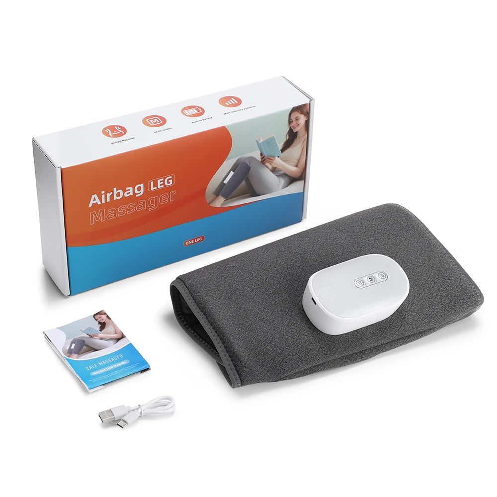 360° Air Compression Leg Massager – Wireless Calf Muscle Recovery