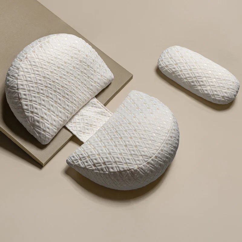 Adjustable Pregnancy Body Pillow Set – Maternity Support Cushion for Side Sleepers