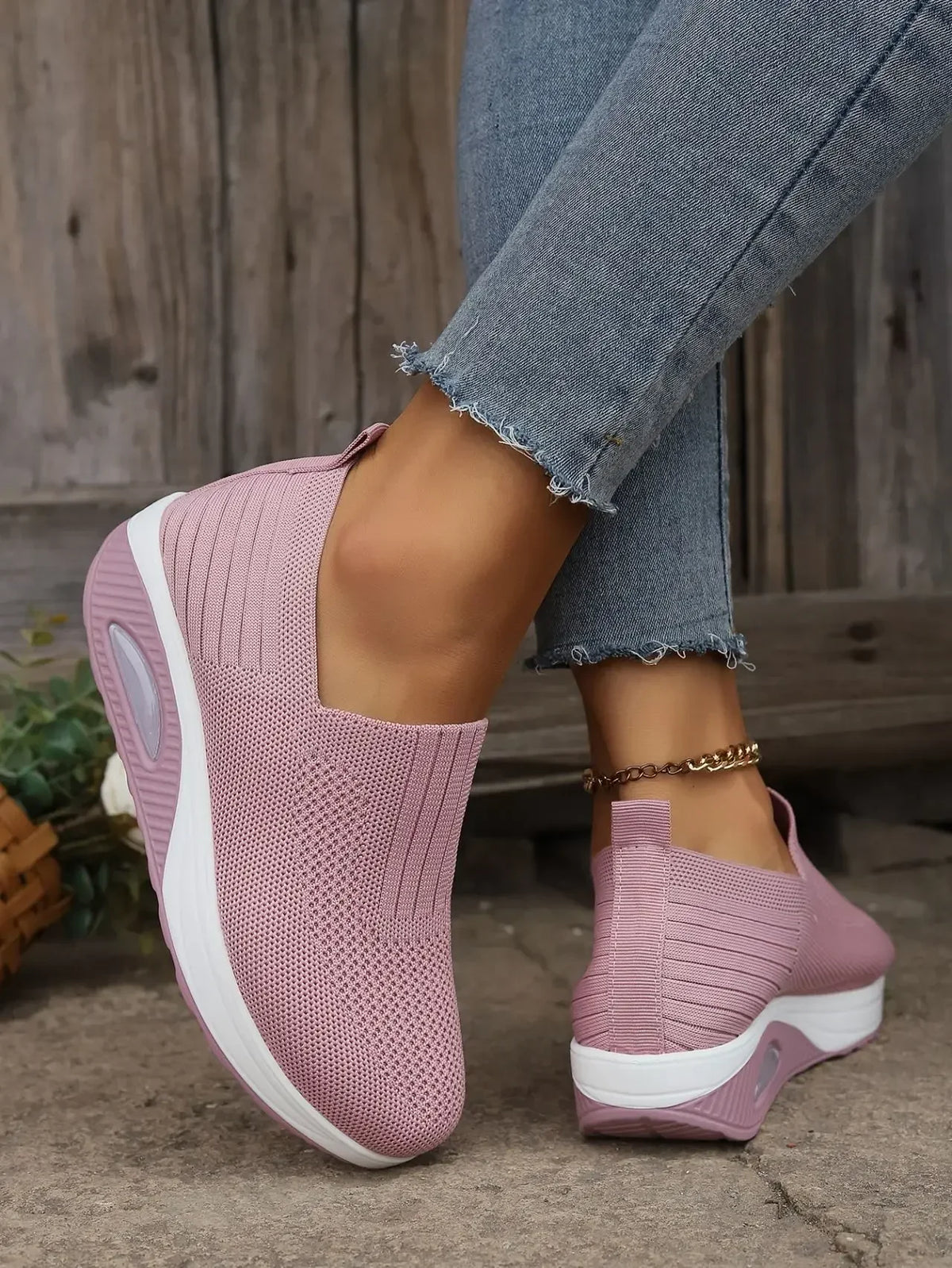 Women’s Breathable Air Cushion Running & Walking Sneakers
