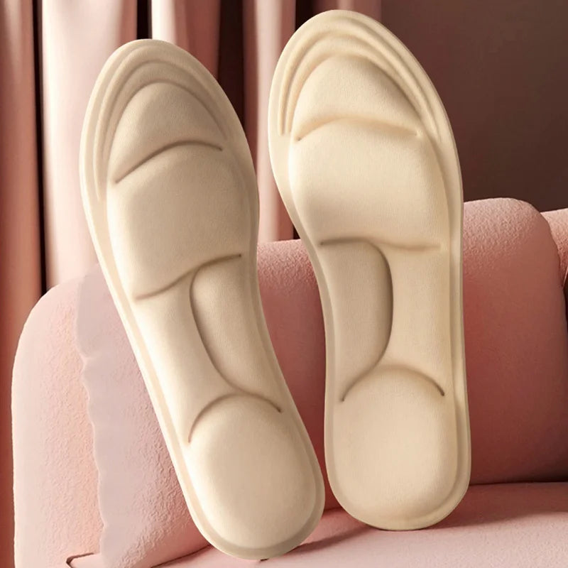 5D Memory Foam Insoles – Breathable Cushioned Support for Sports & Daily Wear