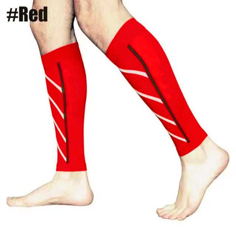 Running Compression Calf Sleeves – 20–30mmHg Leg Support for Men & Women