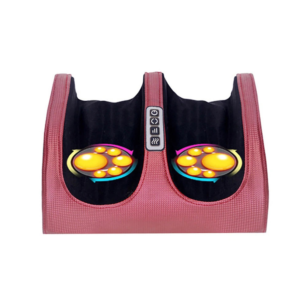 Shiatsu Foot & Calf Massager – Heated Kneading Relief for Tired Muscles