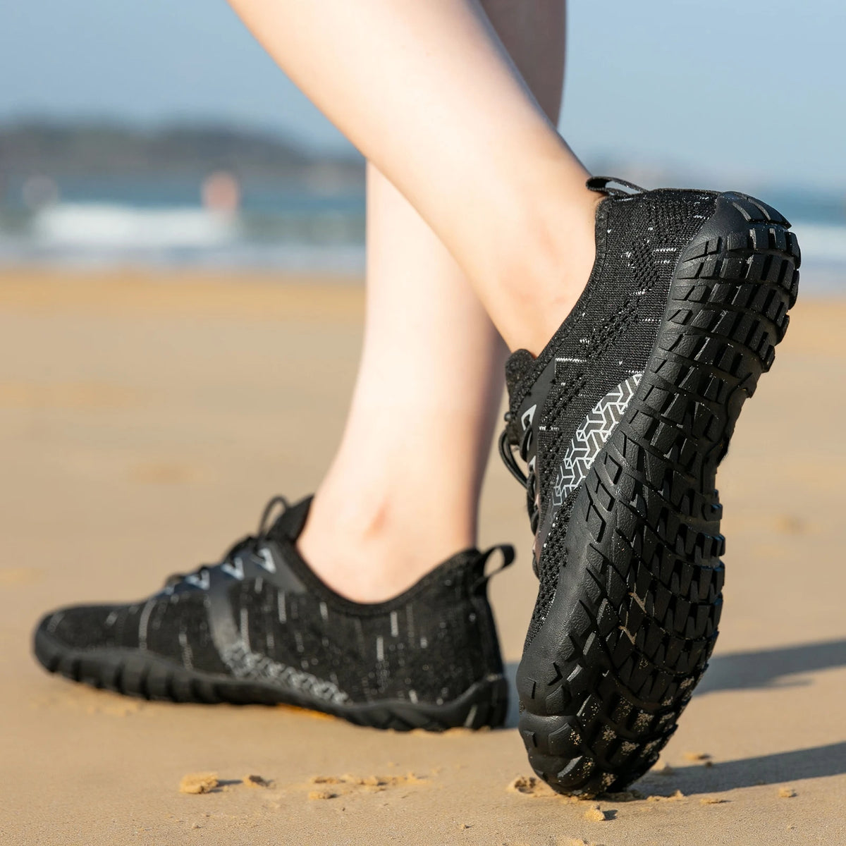 Unisex Wide Barefoot Shoes – Lightweight Minimalist Trail & Walking Sneakers