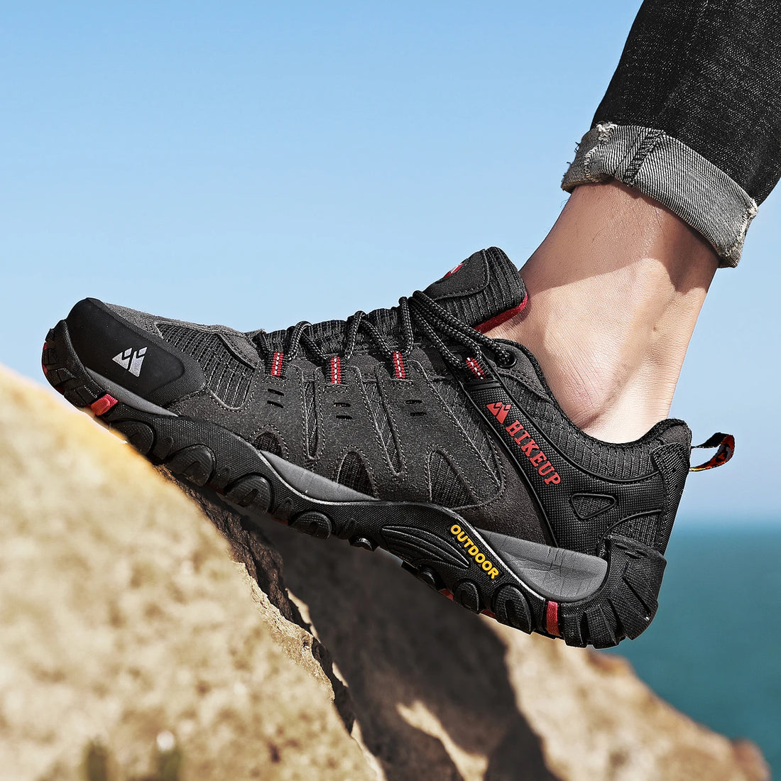 Men’s Trekking & Hiking Shoes – Wear-Resistant Outdoor Sneakers