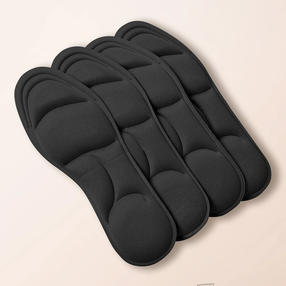5D Memory Foam Insoles – Breathable Cushioned Support for Sports & Daily Wear