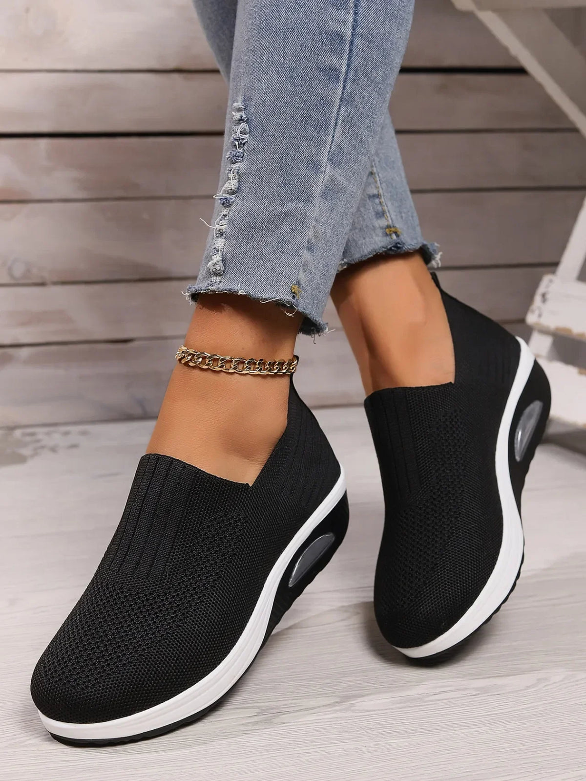 Women’s Breathable Air Cushion Running & Walking Sneakers