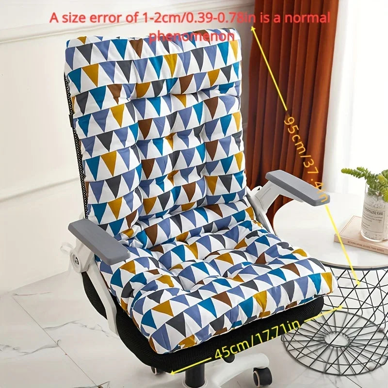 Ergonomic Seat Cushion with Back Support – Office Chair & Car Comfort Pad