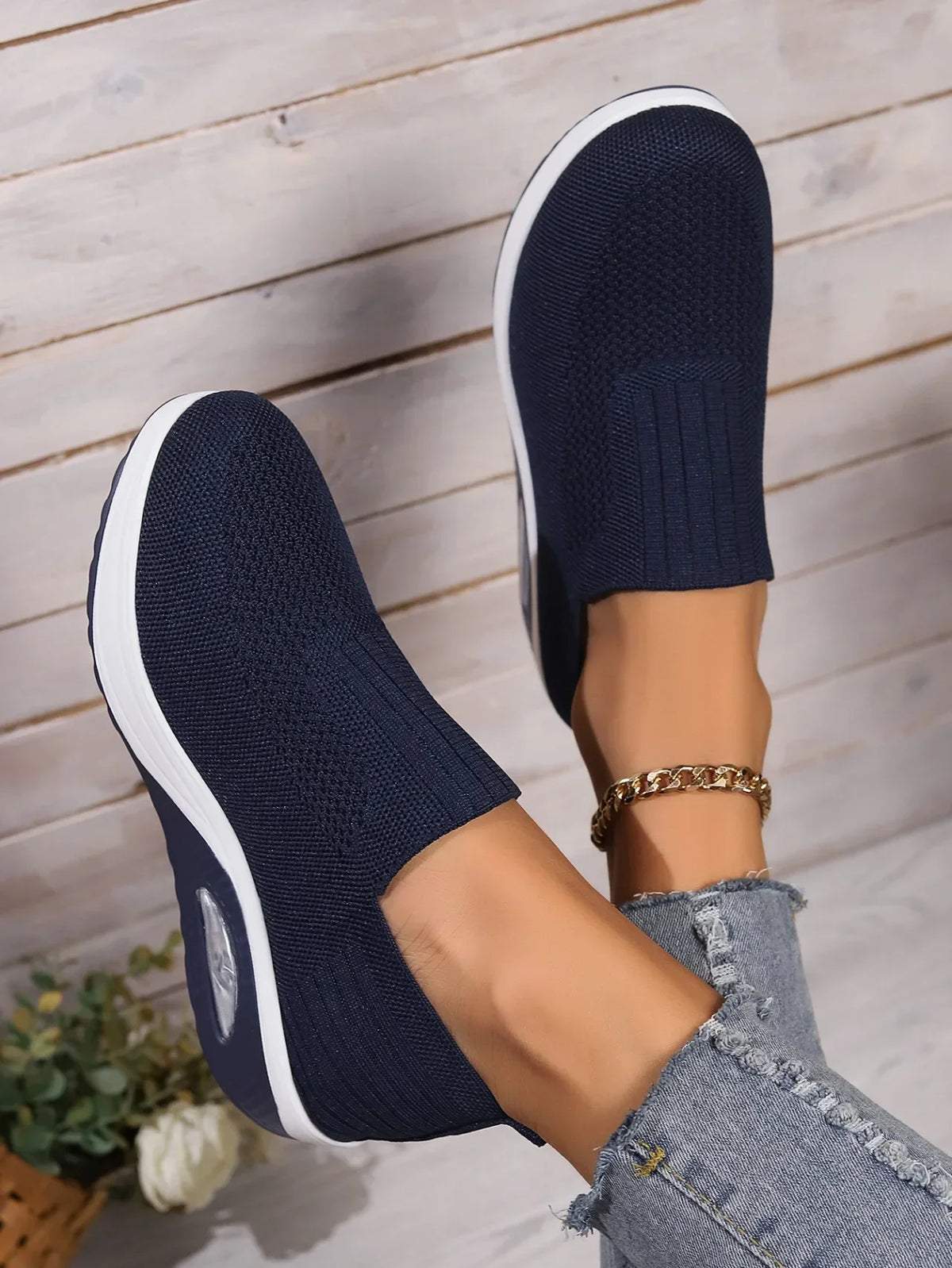 Women’s Breathable Air Cushion Running & Walking Sneakers