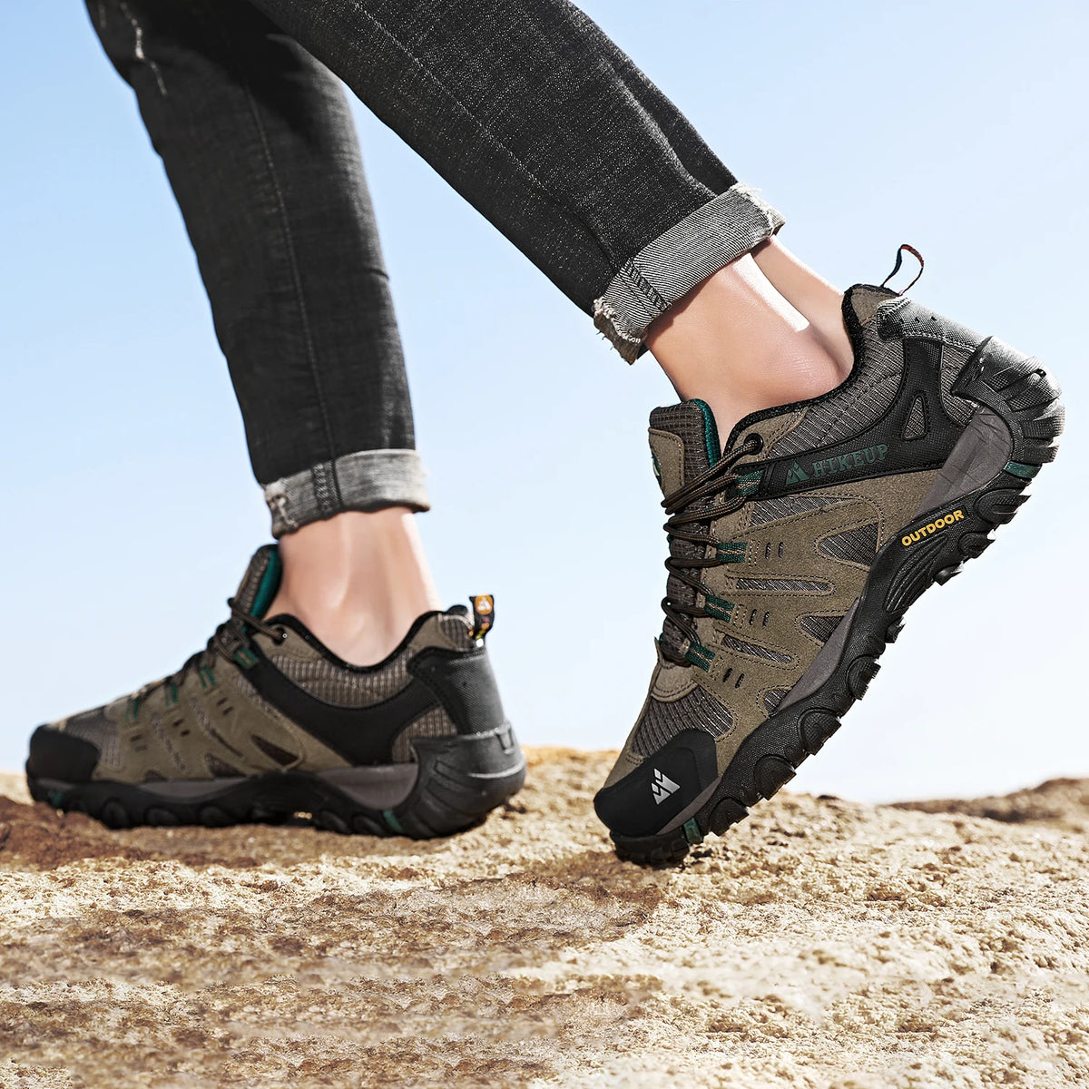 Men’s Trekking & Hiking Shoes – Wear-Resistant Outdoor Sneakers