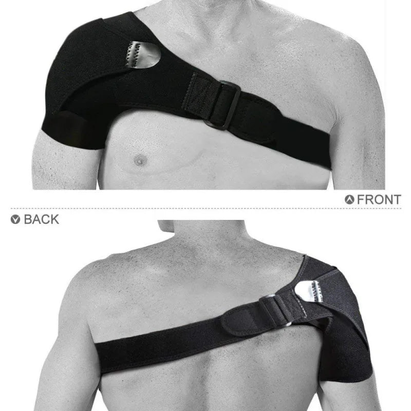 Adjustable Shoulder Support Brace – Compression Fit for Left or Right Shoulder