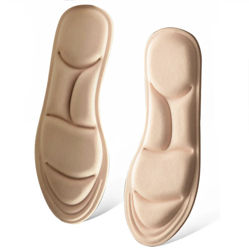 5D Memory Foam Insoles – Breathable Cushioned Support for Sports & Daily Wear
