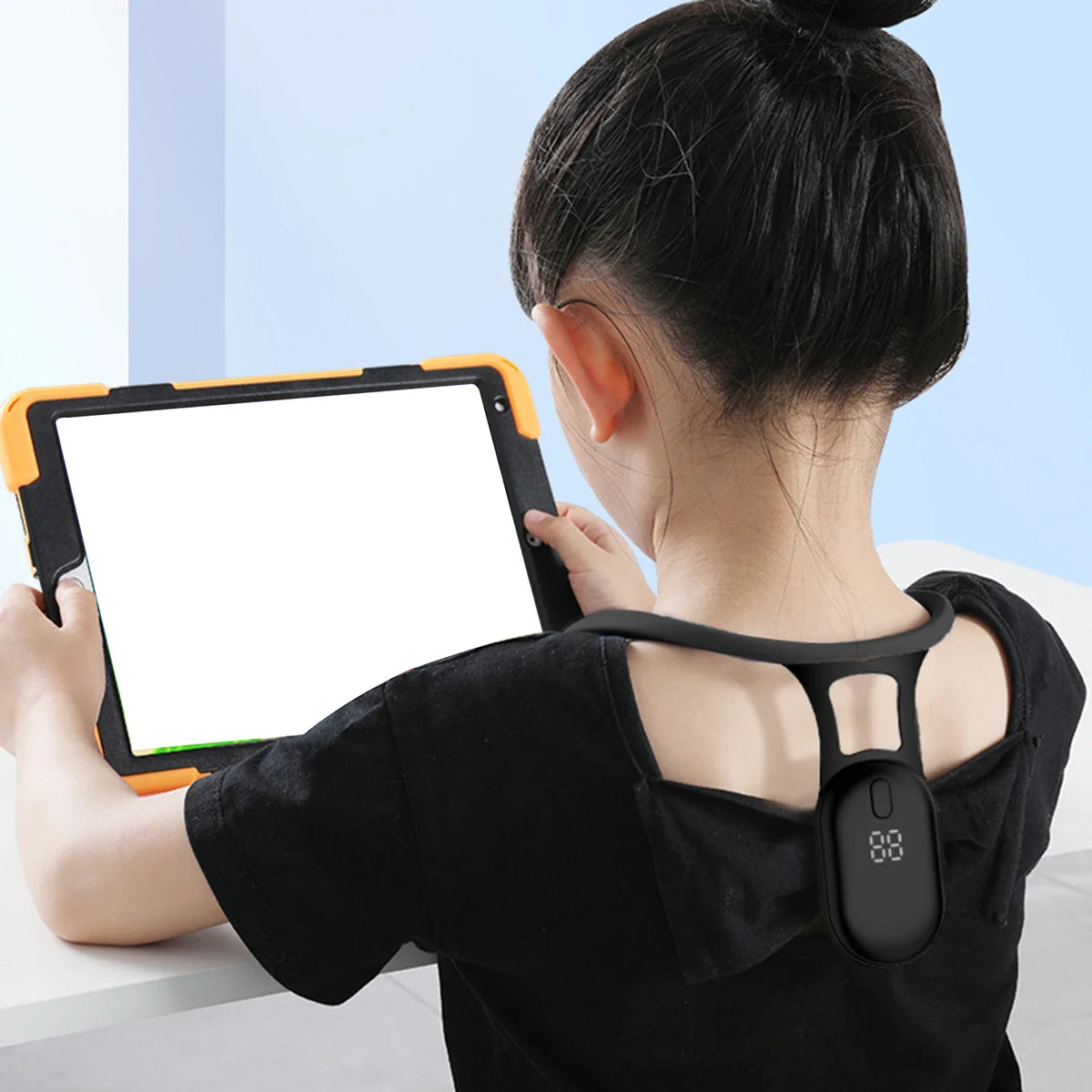 Smart Posture Corrector with Real-Time Vibration Reminder – Back Alignment Support